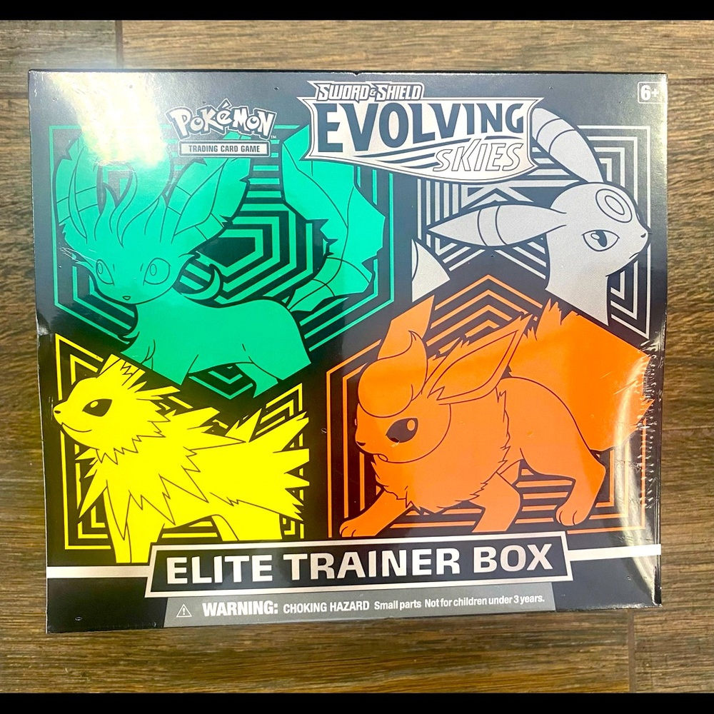 Evolving Skies Elite Trainer Box NEW RELEASE!